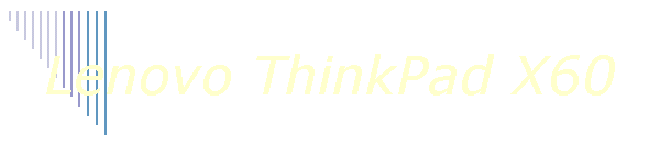 Lenovo ThinkPad X60